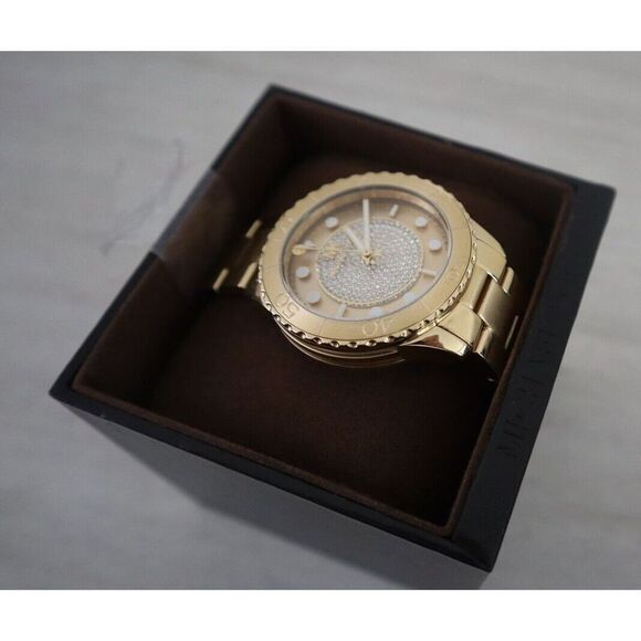 Michael Kors MK6911 Women Runway Three-Hand Gold-Tone Stainless Steel Watch $225 - Picture 7 of 11